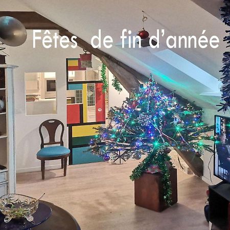 モレ・シュル・ロワンAtelier D'Art - Vue Panoramiqueアパートメント エクステリア 写真